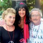 Patricia, Gaby y José Rodríguez.