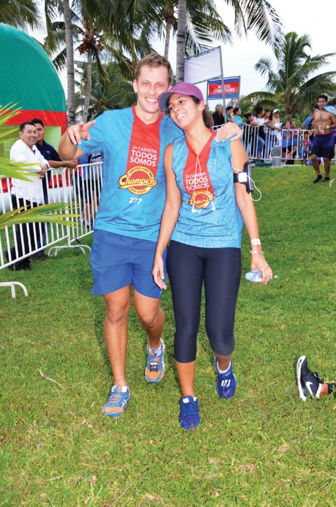 Ismael Longui, Juliana Suárez.