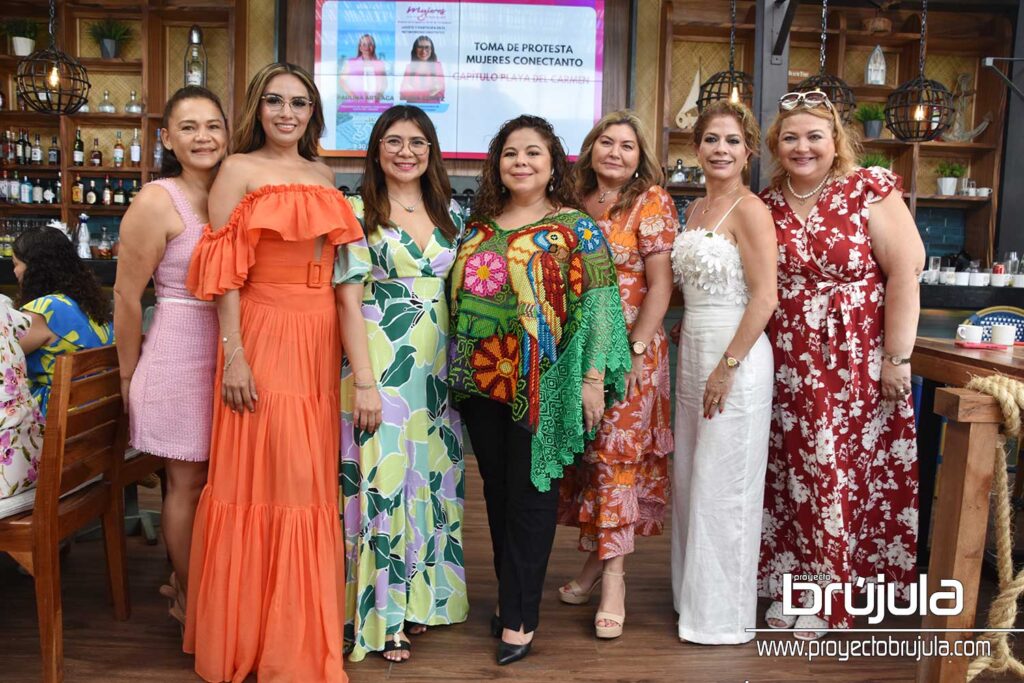 1 RUBI, PAOLA MORENO, LAURA GóMEZ, MARI HADAD, KARIME OSORIO, PATY MORA Y VERóNICA CAMACHO