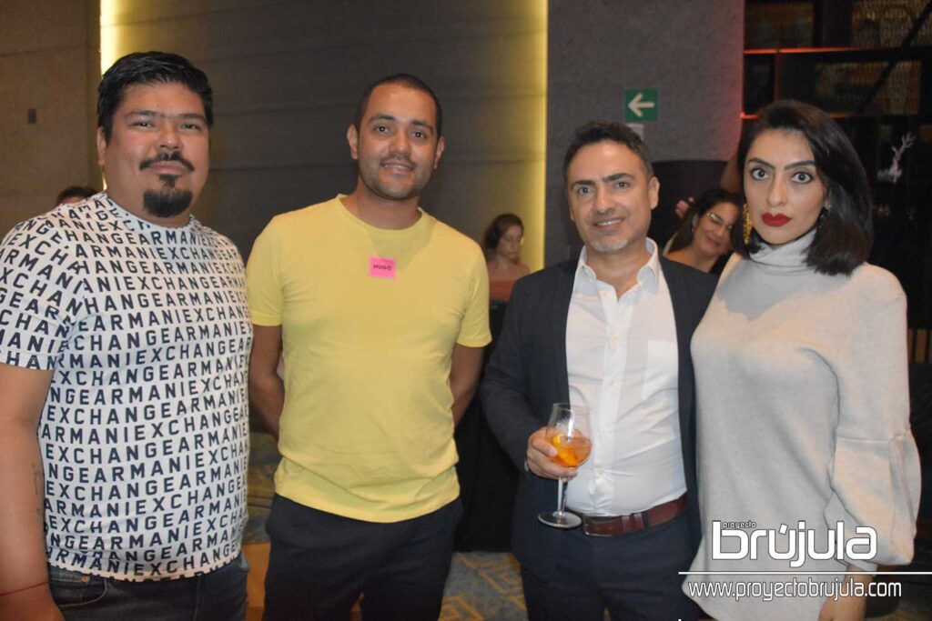 10 ARTURO VELAZQUEZ, ALEXIS CALDERóN, EMRE TAMER Y ASTRID MORA