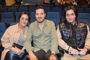 8 GABRIELLA UNDA, CARLOS CONTRERAS Y JOSé CARLOS UNDA