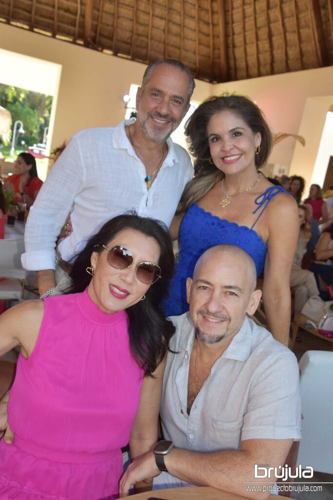 13 ELíAS Y ROSELENA TREVES CON LORENZA Y EDUARDO KAIM