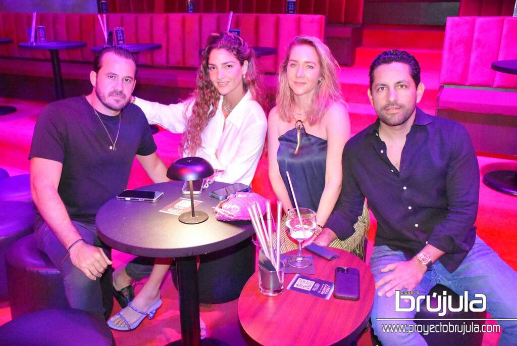 4 NONO RODRíGUEZ, TALY ALCERRECA, REGINA CáMARA Y CARLOS MORENO