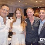 9 DIEGO DE LA PEñA, ALEJANDRA DE LA PEñA Y MICHEL SINCLEAR CON ROBERTO DE LA PEñA