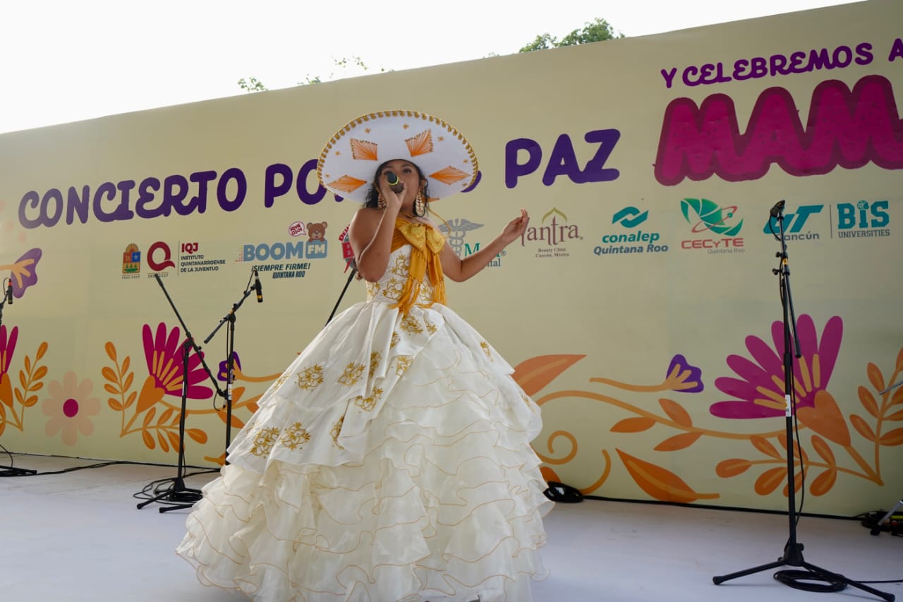 CELEBRAN EN CANCúN EL CONCIERTO POR LA PAZ EN EL MARCO DEL DíA DE LAS MADRES IQJ 3