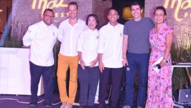 1 VICTOR TUFIñO, ALFONSO CUNHA, CHEF MAY DUANGPORN SOPASAB, CHEF HAMY, ANDRéS AGUILAR Y ANDREA CARNEIRO