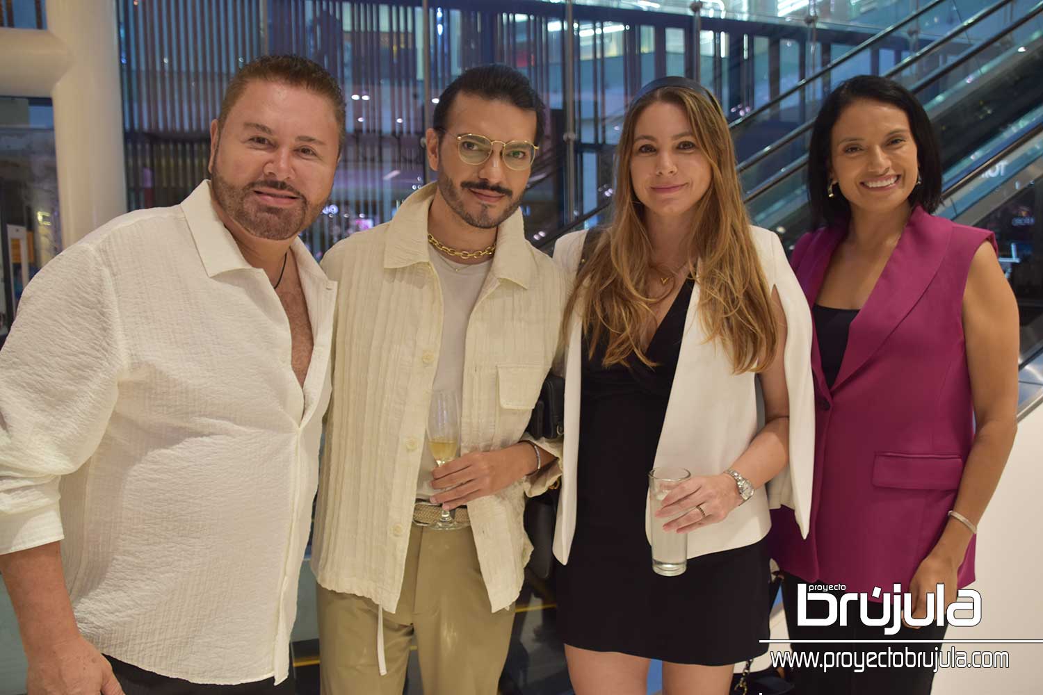 7 GERARDO ZúñIGA, GERARD RIVERO, ZAZIL ROSADO Y ESTELA TREJO
