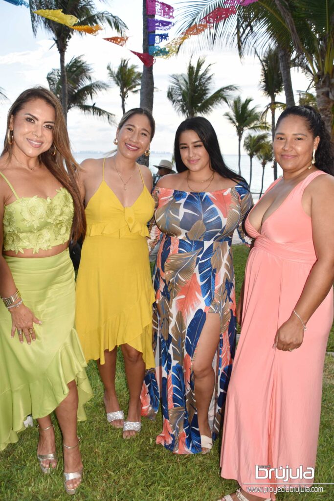 9 VERO GARCíA, MARIANA ZAMORES, LIZETH ACOSTA Y CONCEPCIóN ZAMORES