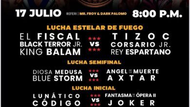 EL FISCAL VUELVE A CANCUN PARA ESTELARIZAR LOS JUEVES DE LUCHA 5