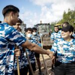 INTER PLAYA DEL CARMEN JUNTO A ESTEFANíA MERCADO RESPONDEN AL RETO SARGAZO 5